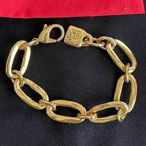 UNO de 50 “Gold” Link Bracelet 8”